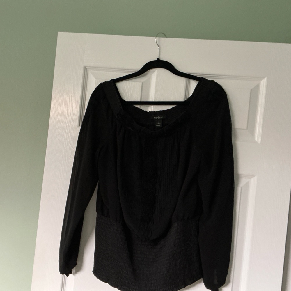 Black House White Market blouse